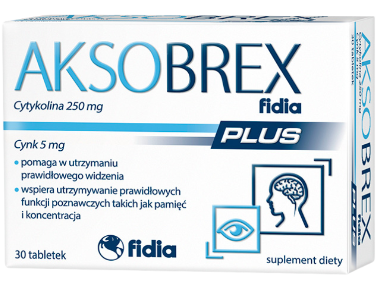 Aksobrex Plus Fidia, tabletki, 30 tabl.