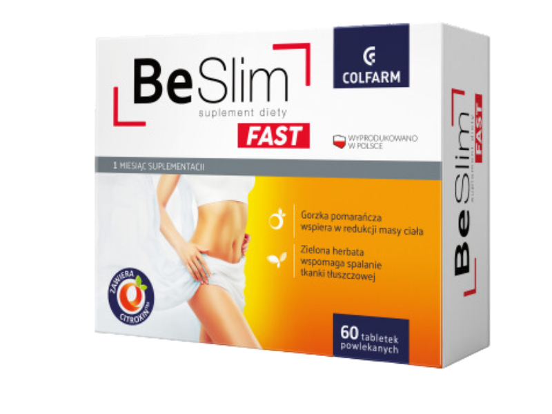 Be Slim Fast, tabletki, 60 tabl.