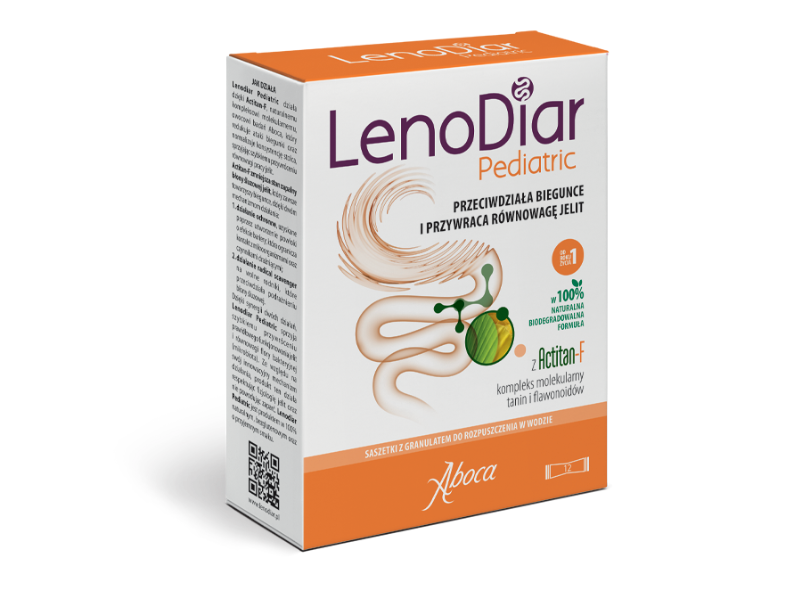 Aboca Lenodiar Pediatric, granulat, 12 sasz.