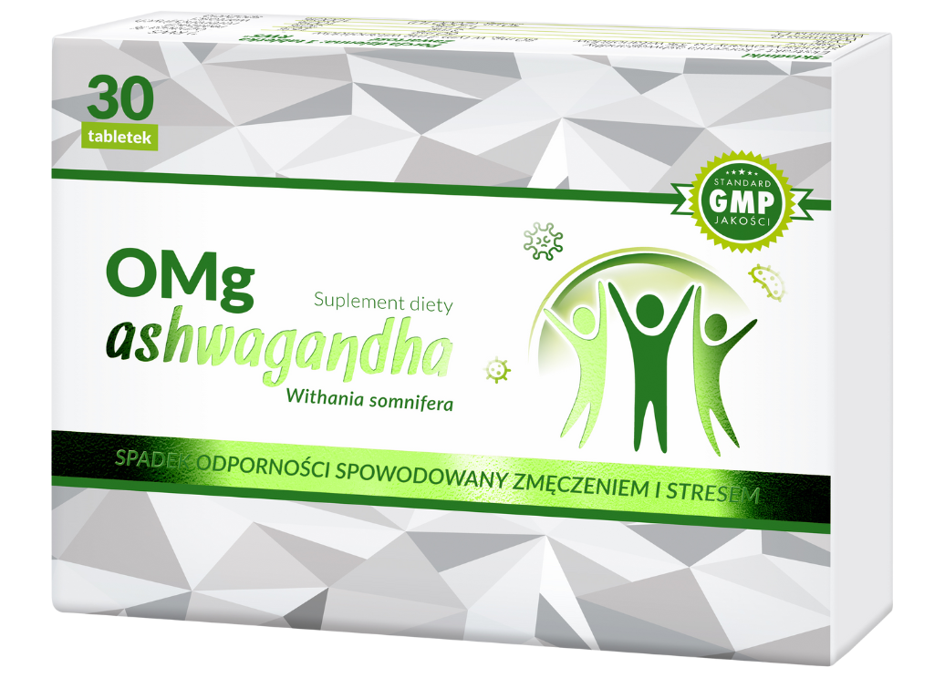 OMg Ashwagandha, tabletki, 30 tabl.