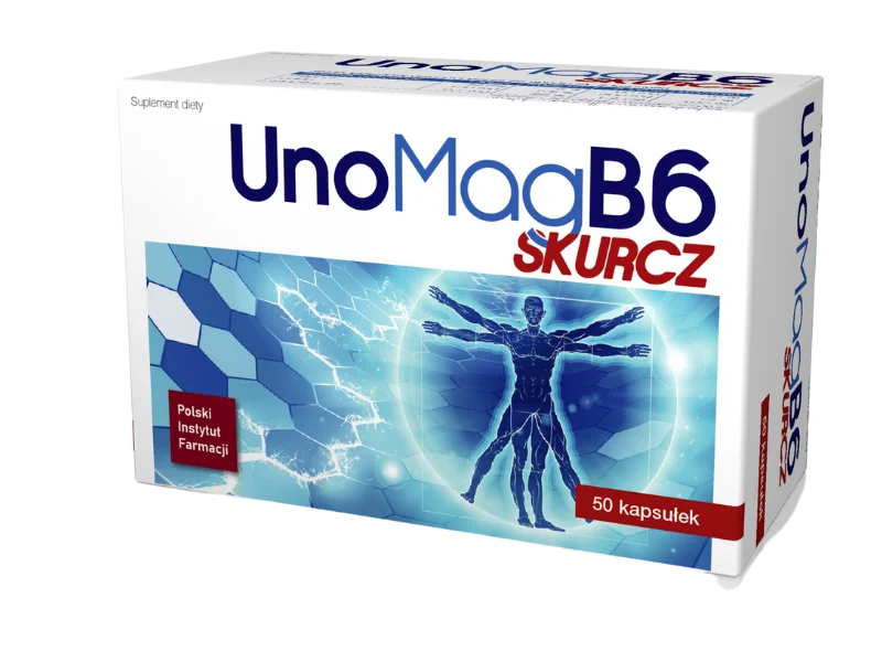 UnoMag B6 Skurcz, kapsułki, 50 kaps.