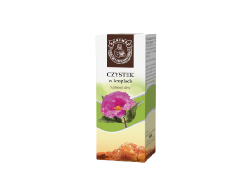 Czystek w kroplach, krople doustne, 100 ml