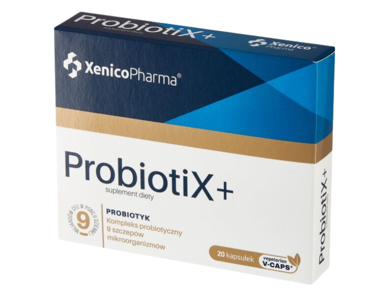 ProbiotiX+ kompleks probiotyczny, kapsułki, 20 kaps.