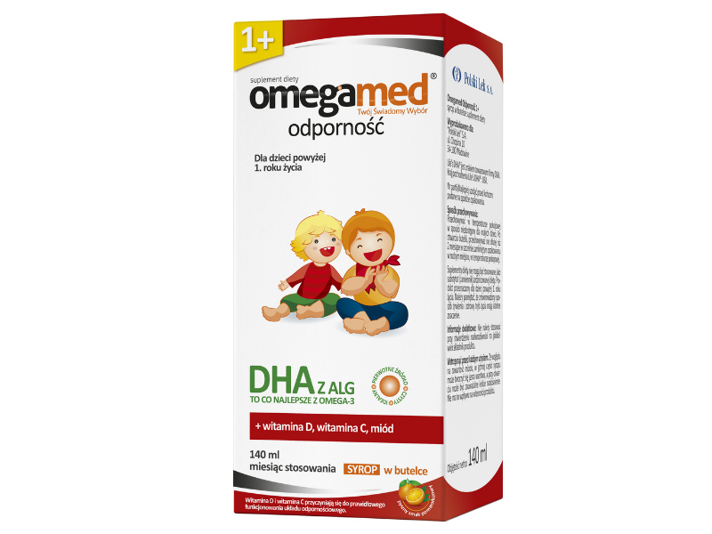 Omegamed Odporność 1+, syrop, 140 ml