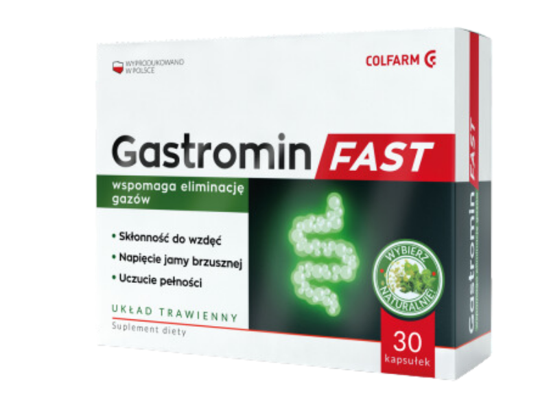 Gastromin Fast, kapsułki, 30 kaps.