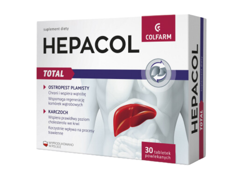 Hepacol Total, tabletki, 30 tabl.