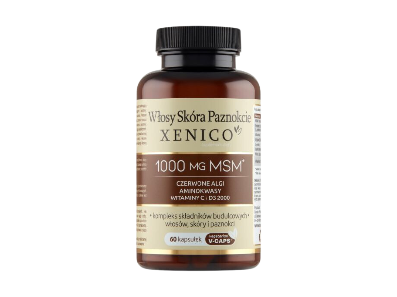 Xenico włosy skóra paznokcie, kapsułki, 60 kaps.