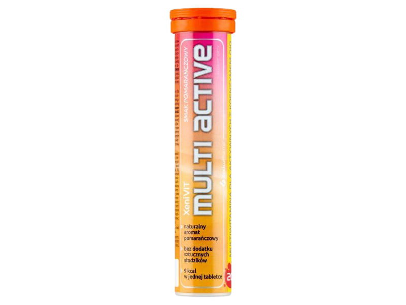 XeniVIT Multi Active, tabletki musujące, 20 tabl.