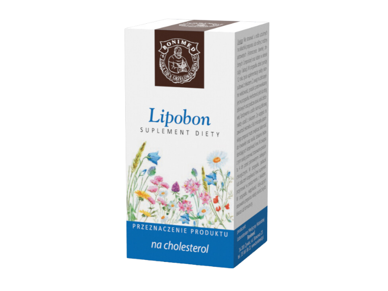 Bonimed Lipobon na cholesterol, kapsułki, 60 kaps.
