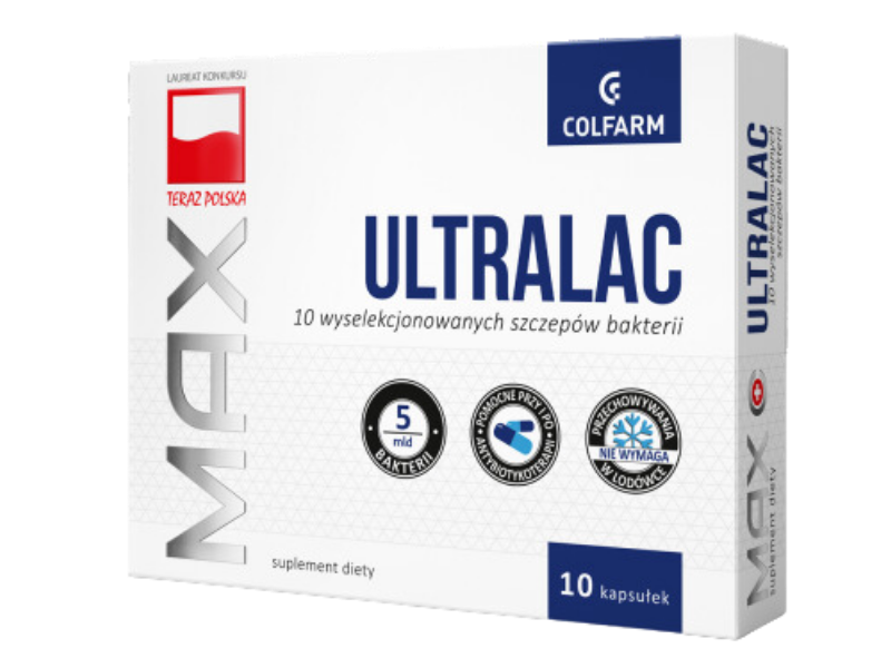 UltralaC RICH, kapsułki, 10 kaps.