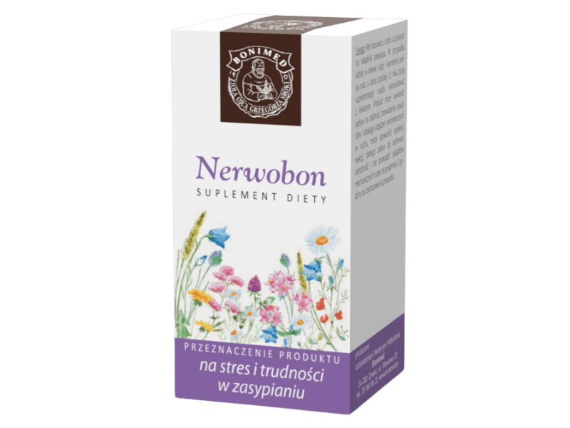 Bonimed Nerwobon, kapsułki, 60 kaps.