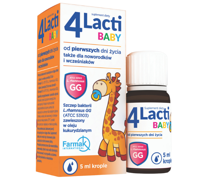 4Lacti Baby, krople, 5 ml