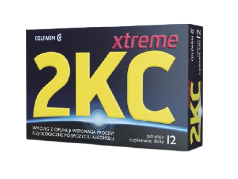 2 KC Xtreme, tabletki, 6 tabl.
