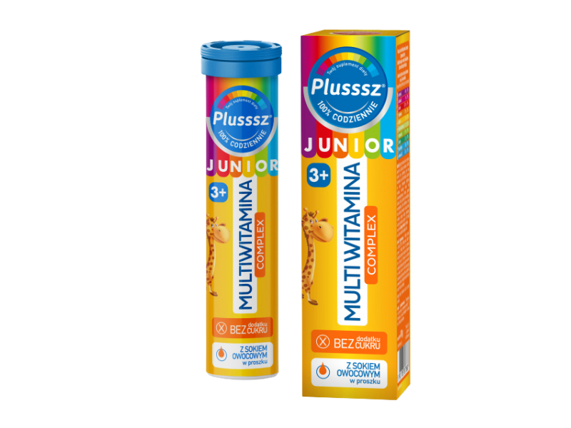 Plusssz Junior Multiwitamina Complex, tabletki, 20 tabl.