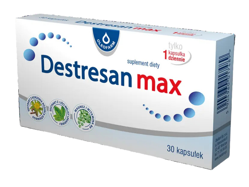 Destresan Max, kapsułki, 30 kaps.