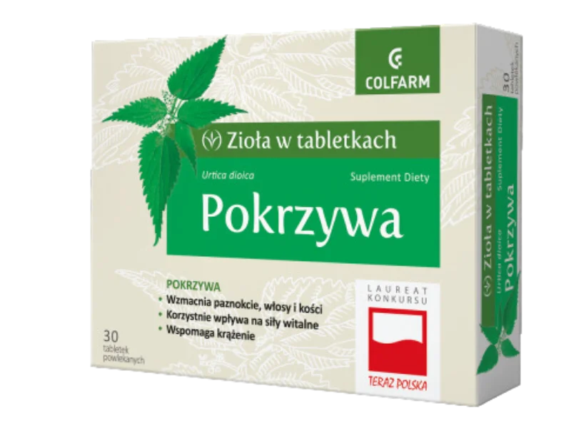Pokrzywa, tabletki, 30 tabl.