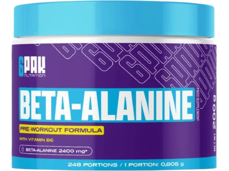 6Pak Nutrition Beta-Alanine, proszek, 200 g