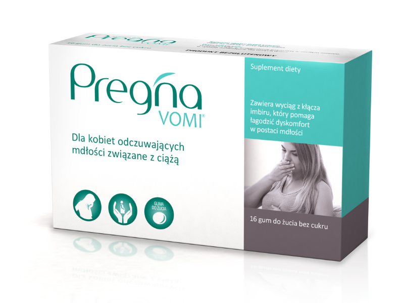 PREGNA VOMI, gumy do żucia, 20 szt.