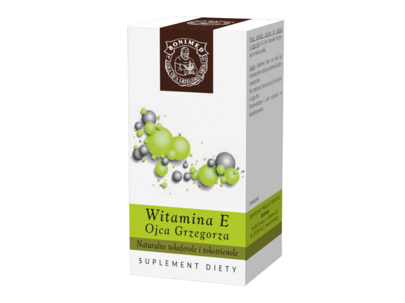 Witamina E Ojca Grzegorza, kapsułki, 60 kaps.