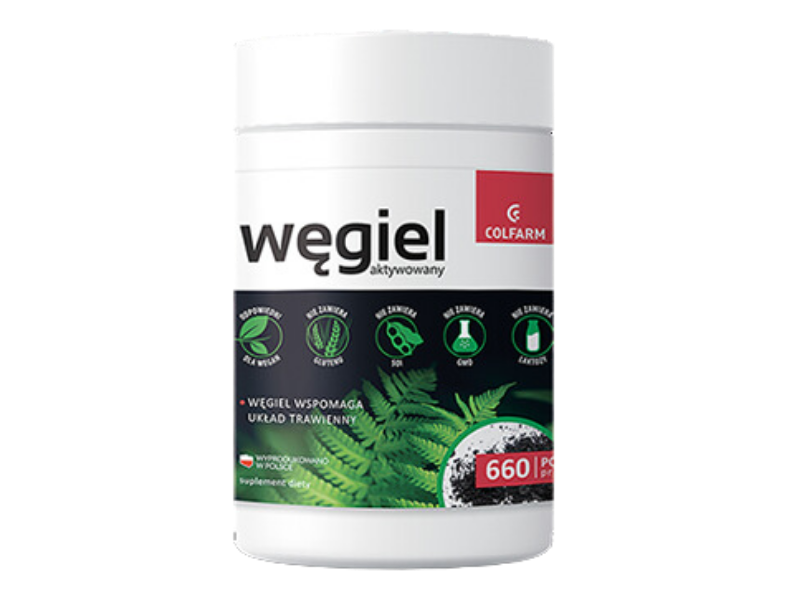 Węgiel aktywowany w proszku, proszek, 100 g