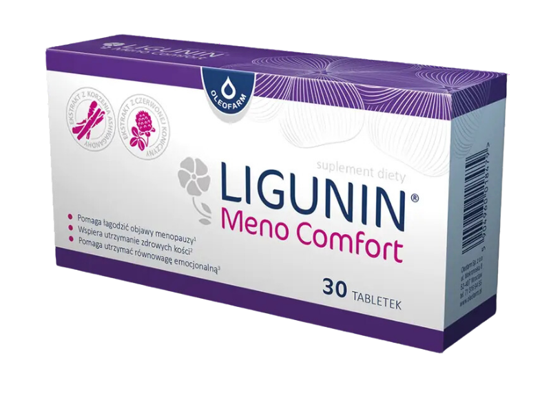 Ligunin Meno Comfort, tabletki, 30 tabl.