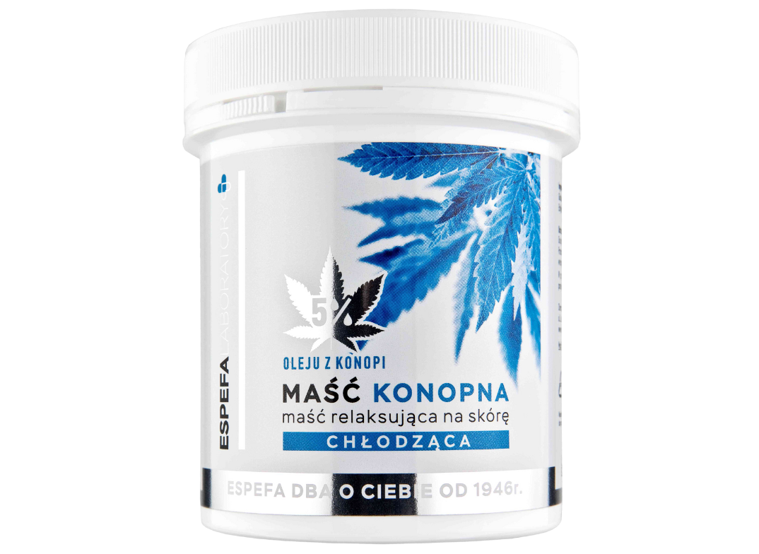 Maść konopna relaksująca-chłodząca Espefa, 250 ml
