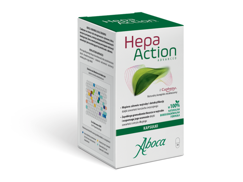 Aboca Hepa Action Advanced, kapsułki, 30 kaps.