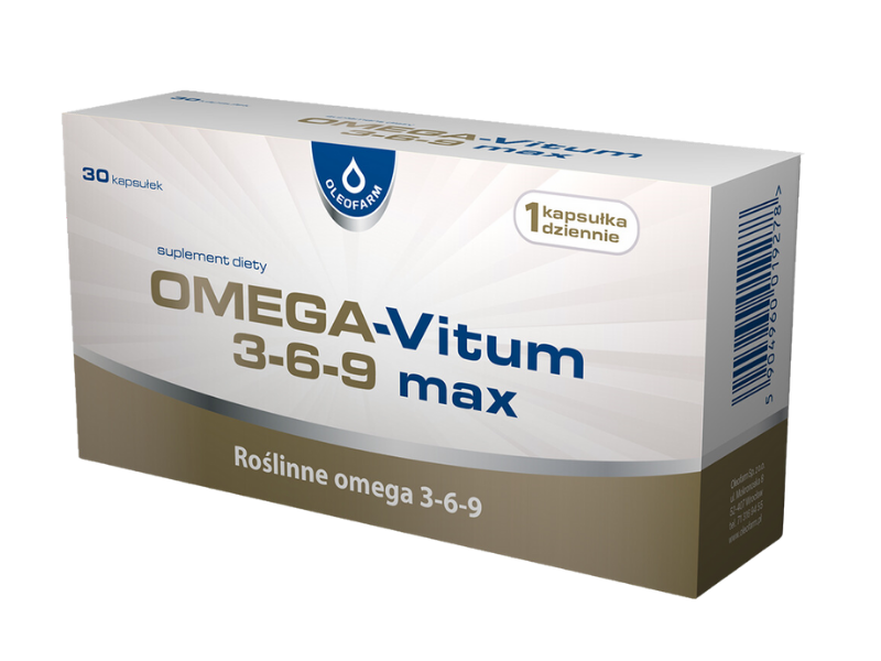 Omegavitum 369 Max, kapsułki, 30 kaps.