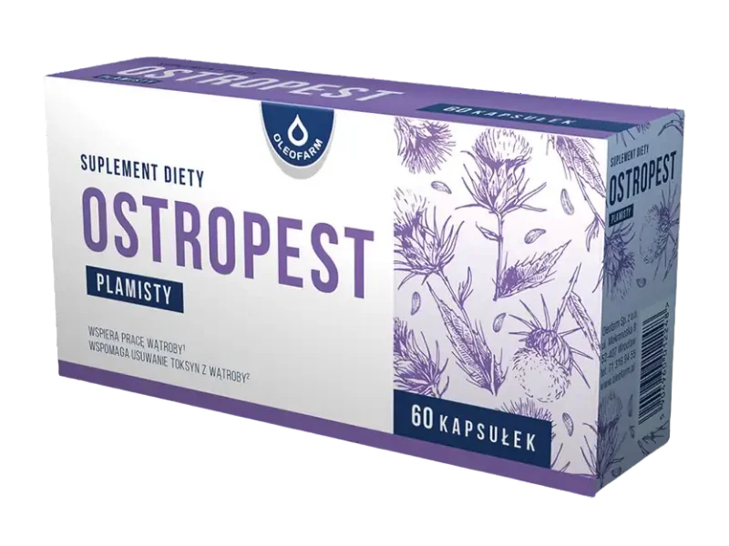 Ostropest plamisty Oleofarm, kapsułki, 60 kaps.