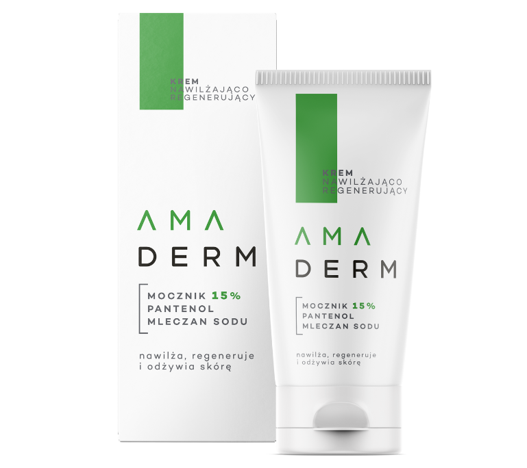 AMADERM nawilżająco-regenerujący, krem, 50 ml
