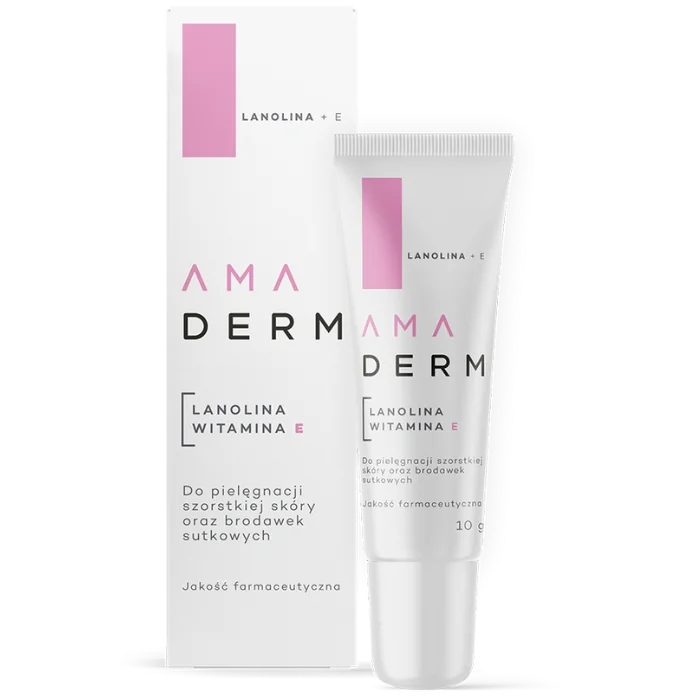 AMADERM Lanolina+E, maść, 10 g