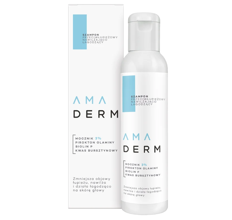 Amaderm szampon przeciwłupieżowy, 150 ml