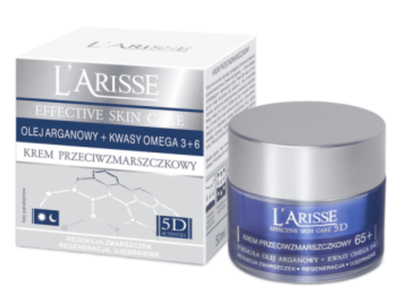 AVA LARISSE 5D Krem przeciwzmarszczkowy 65+, 50 ml