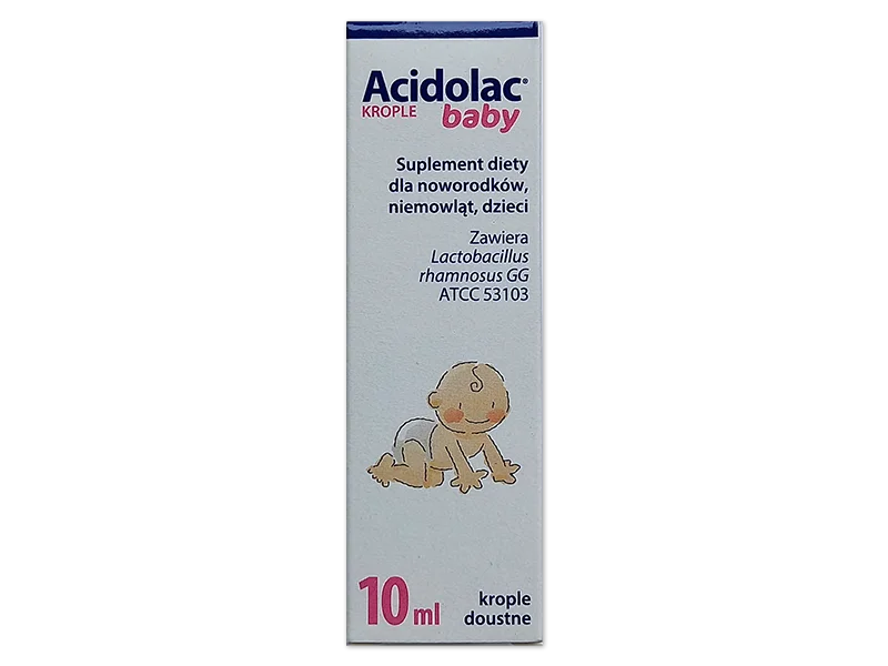 Acidolac Baby, krople doustne, 10 ml