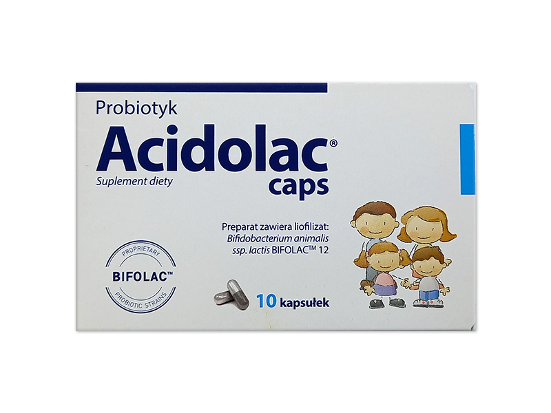 Acidolac Caps, kapsułki, 10 kaps.