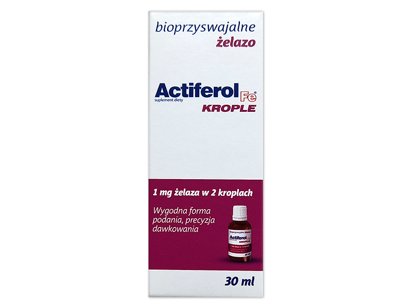 ActiFerol Fe, krople, 30 ml