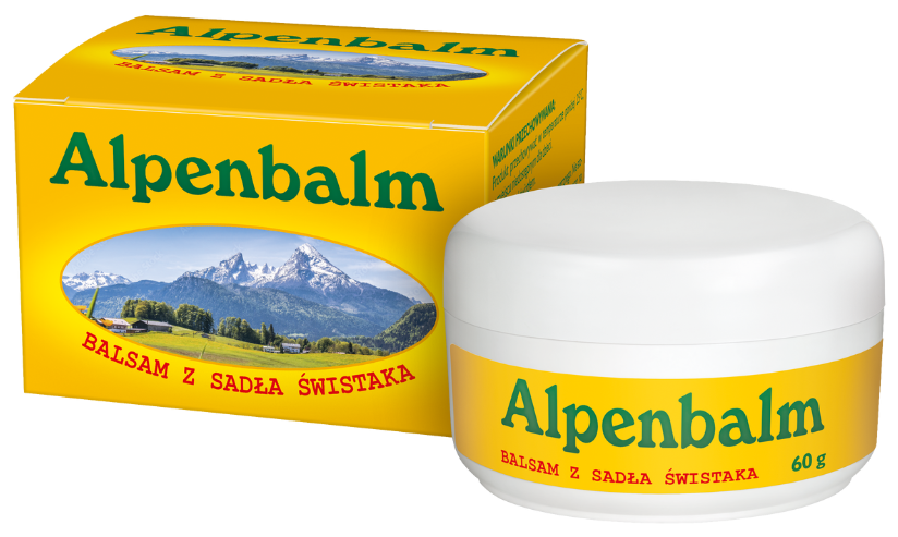Amara Alpenbalm balsam z sadła świstaka, 60 g