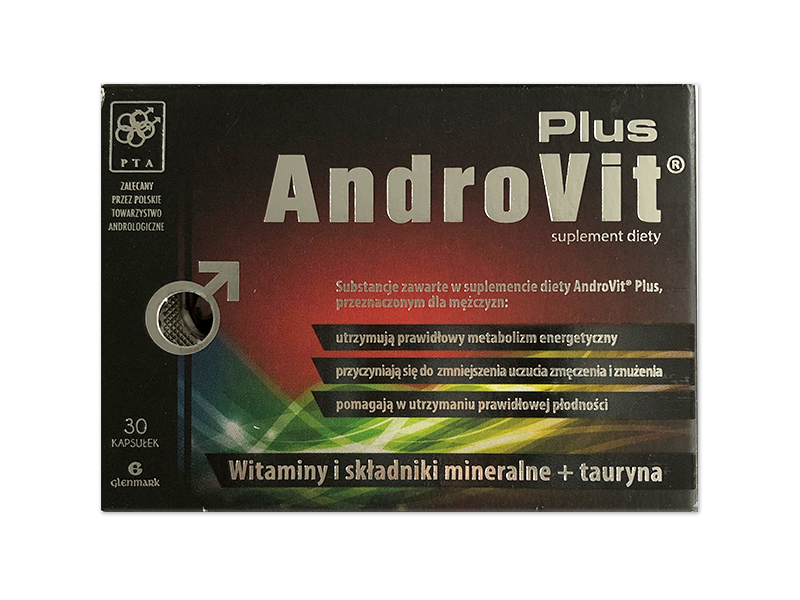 AndroVit Plus, kapsułki, 30 kaps.