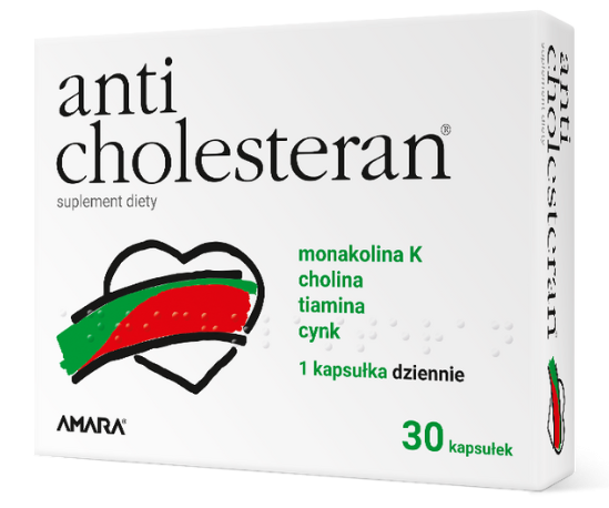 Anticholesteran, kapsułki, 30 kaps.