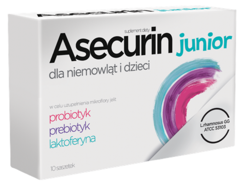 Asecurin Junior, proszek, 10 g