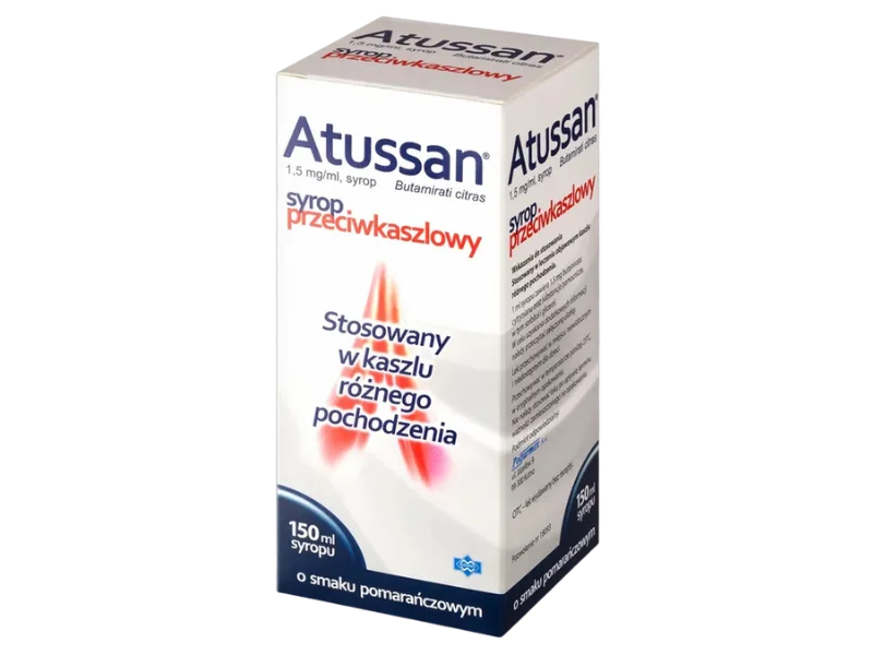 Atussan, syrop, 1,5 mg/ml, 150 ml