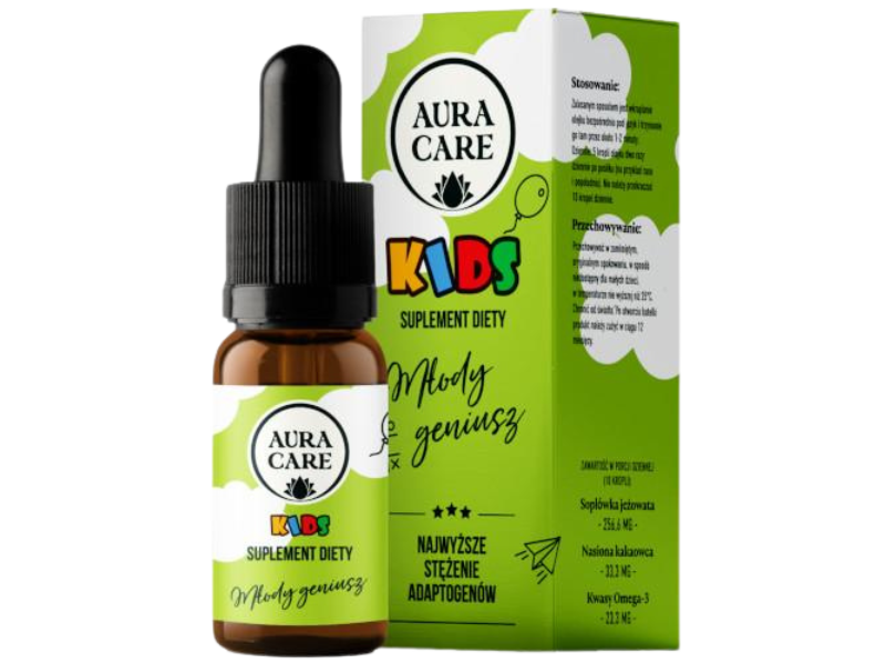 Aura Care Młody geniusz, krople, 10 ml