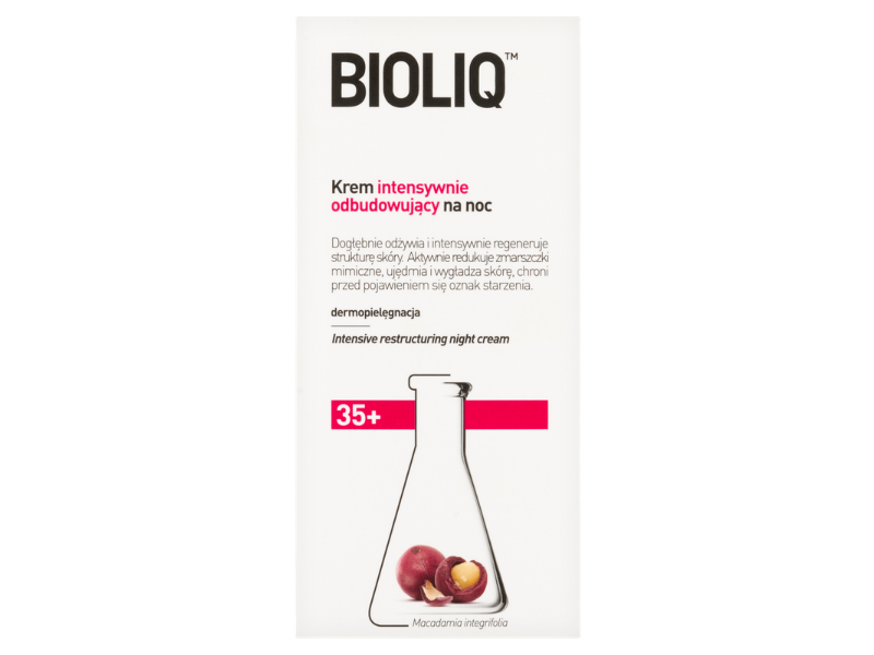 BIOLIQ 35+ krem intensywnie odbudowujący na noc, 50 ml
