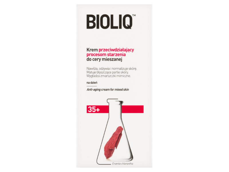 BIOLIQ 35+ krem przeciwdziałający procesom starzenia do cery mieszanej, 50 ml