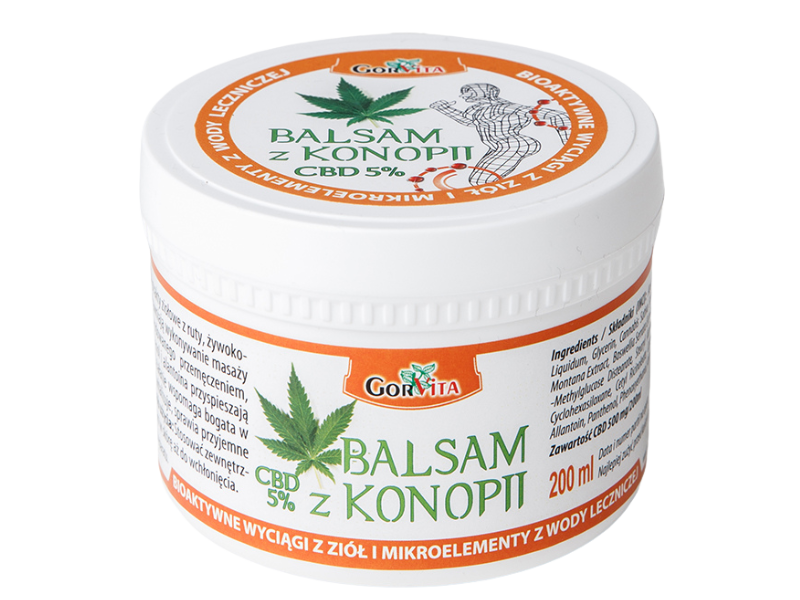 Gorvita balsam z konopii, 200 ml