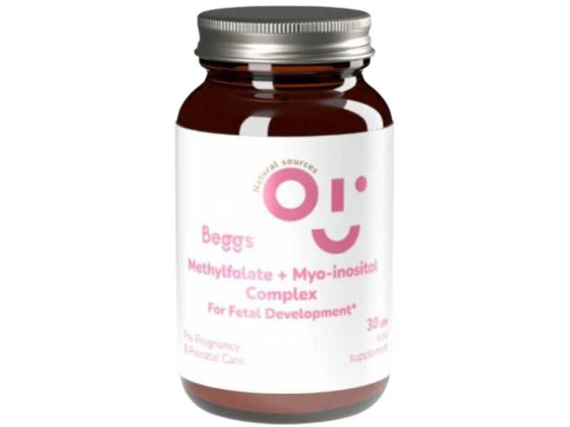 Beggs Methylfolate + Myo-inositol Complex, kapsułki, 30 kaps.