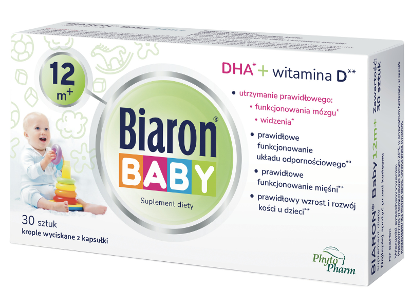 Bioaron Baby 12m+, kapsułki, 30 kaps.