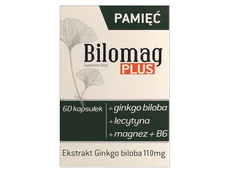 Bilomag Plus, kapsułki, 60 kaps.