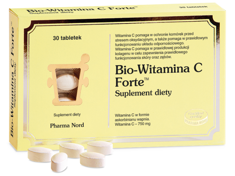 Bio-Witamina C Forte, tabletki, 750 mg, 30 tabl.
