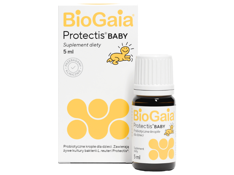 BioGaia Protectis Baby krople probiotyczne dla dzieci, 5 ml